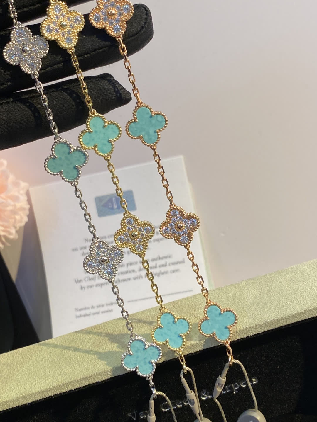 Van Cleef & Arpels Vintage Alhambra Necklace